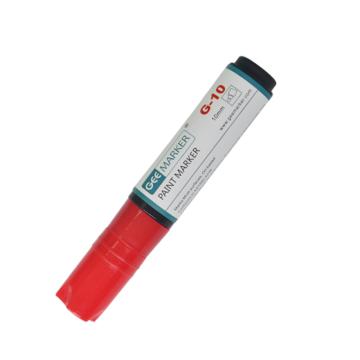 GEEMARKER 宽头油漆笔16mm，特粗底涂油漆记号笔 G-16 红色 单位：支