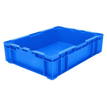 Raxwell HP系列蓝色周转箱HP4A 尺寸(mm)，外：435×325×110，内：390×280×90，全新料
