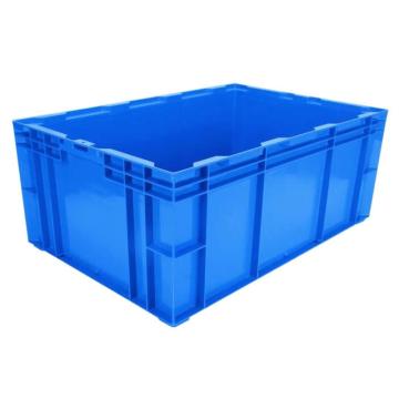 Raxwell HP系列蓝色周转箱HP6D 尺寸(mm)，外：650×435×260，内：605×390×246，全新料