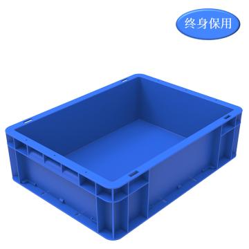 Raxwell EU系列蓝色周转箱EU4311，尺寸(mm)：400*300*120