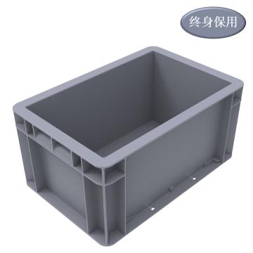 Raxwell EU系列灰色周转箱EU23148，尺寸(mm)：300×200×148