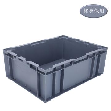 Raxwell HP系列灰色周转箱HP4B，尺寸(mm)：外：435*325*160/内：390*280*140