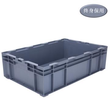 Raxwell HP系列灰色周转箱HP5B，尺寸(mm)：外：550*365*160/内：505*320*140