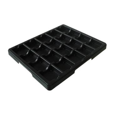 三威 防静电周转托盘，外尺寸:400×325×29mm，内尺寸:64×64×20mm，分20格