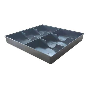 三威 防静电周转托盘，外尺寸:350×340×44mm，内尺寸:168×64×36mm，分6格