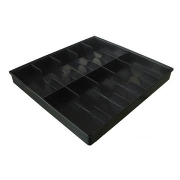 三威 防静电周转托盘，外尺寸:315×290×34mm，内尺寸:139×59×27mm，分10格