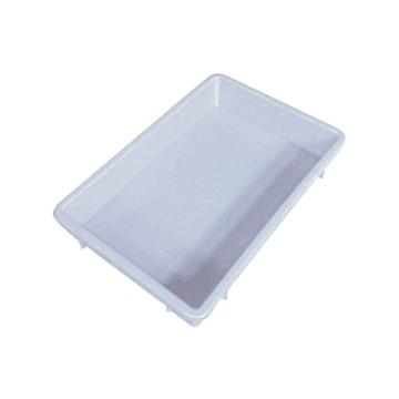 英达斯贝克 塑料方盘，3#方盘，外尺寸：470×305×70mm，白色