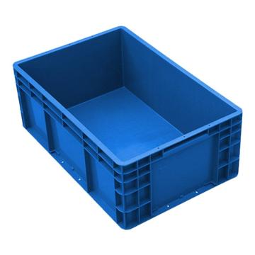 英达斯贝克 EU周转箱，外尺寸：600×400×230mm，蓝色-无盖，EU6423