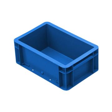 英达斯贝克 EU周转箱，外尺寸：300×200×150mm，蓝色-无盖，EU3215
