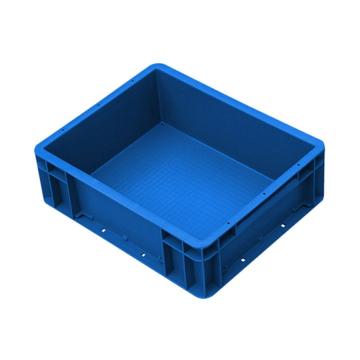 英达斯贝克 EU周转箱，外尺寸：400×300×120mm，蓝色-无盖，EU4312