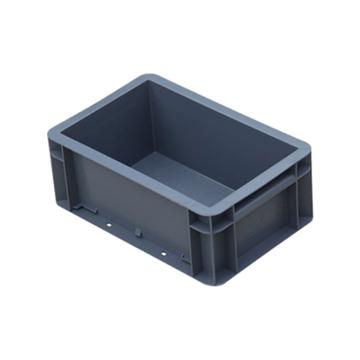 英达斯贝克 EU周转箱，外尺寸：300×200×120mm，灰色-无盖，EU3212