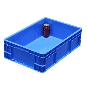 百盈塑料 塑料周转箱，EU4616，外尺寸：600*400*170mm，BY104，蓝色