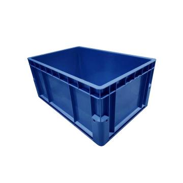 STORAGEMAID 圆角EU周转箱，双层底，外尺寸:600×400×300mm，内尺寸:565×365×280mm，VD805-B，蓝色