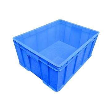 盛悦欣美 6号周转箱，外尺寸：415×532×240mm，内尺寸：370×490×225mm，蓝色