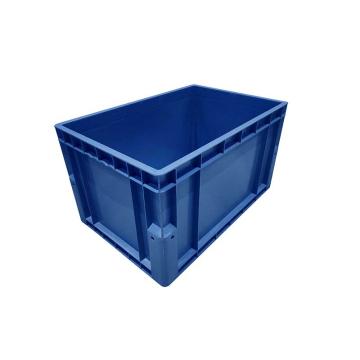 STORAGEMAID 圆角EU周转箱，加强底，外尺寸:600×400×340mm，内尺寸:565×365×325mm，VD803A-B，蓝色