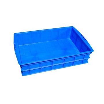 东弘辉熠 575-140周转箱，外尺寸：650×425×150mm，内尺寸：575×390×140mm，蓝色