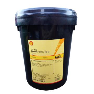 壳牌 齿轮油，可耐压 Omala S2 G 68，20L/桶