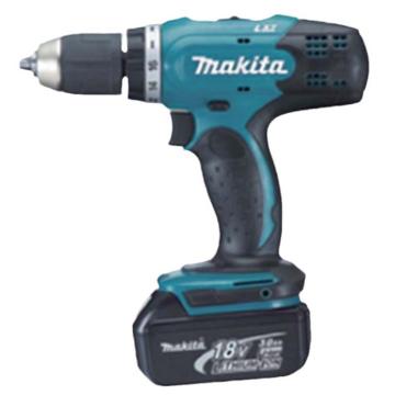 牧田makita充电式起子电钻，夹持13mm，42/27Nm，1.6kg，18V 3.0Ah电池，DDF453SFJ