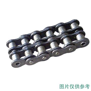 恒久链条CHJC A系列链条，双排碳钢，链号100-2(20A-2)，20A-2-1m