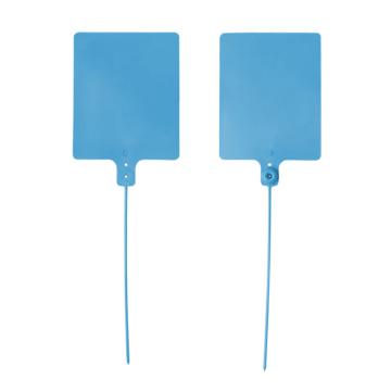 安赛瑞 物流大吊牌，物流挂签，封条封签扎带（100根装）蓝色