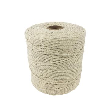 安赛瑞 棉线绳，本白色，φ2mm，约350g/卷（2个装）
