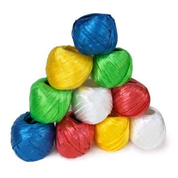 安赛瑞 塑料捆扎绳，PP，（10卷装）80米/卷（颜色随机）