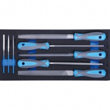 CARL卡尔工具 8件套锉刀工具托