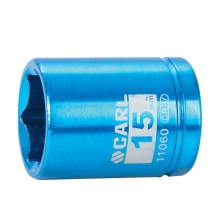 CARL卡尔工具 10mm系列六角彩镀套筒 8-24mm